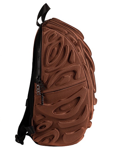 Рюкзак кофейного цвета с узором 40х30 MUI-MaxItUP - 1504520280274 - Фото 4