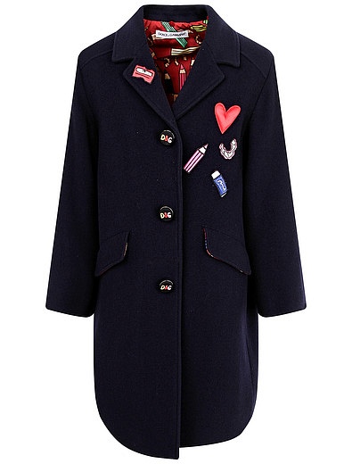 Пальто с внутренним пуховиком Dolce & Gabbana - 1123009981558 - Фото 7
