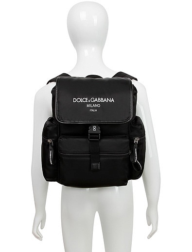 Рюкзак с логотипом Dolce & Gabbana - 1504528080432 - Фото 2