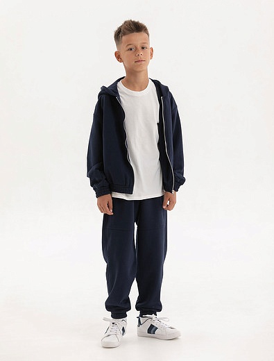 Синие спортивные брюки Motion kids - 4244520180514 - Фото 2
