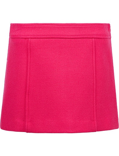 Розовая юбка из шерсти Milly Minis - 1040609680011 - Фото 1