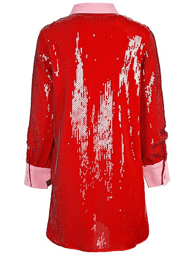 Платье с красными паетками №21 kids - 1054509387925 - Фото 4