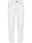 Белые джинсы с контрастной строчкой - 1164519271449