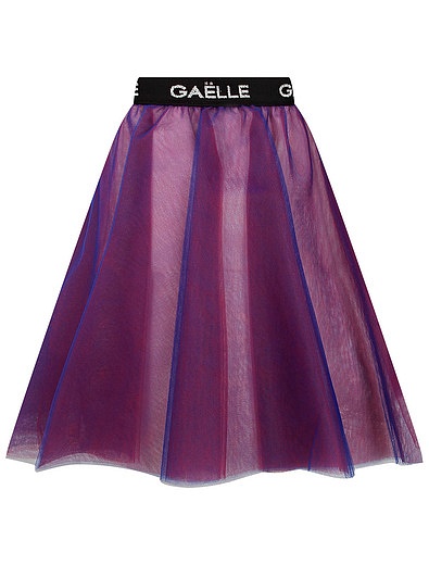 Красно-синяя юбка А-силуэта GAELLE - 1044509185126 - Фото 2
