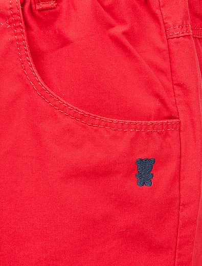 Хлопковые красные брюки Original Marines - 1081329670487 - Фото 2