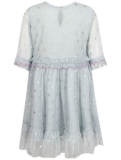 Платье с серебристыми звёздочками Stella McCartney - 1054609279373 - Фото 2