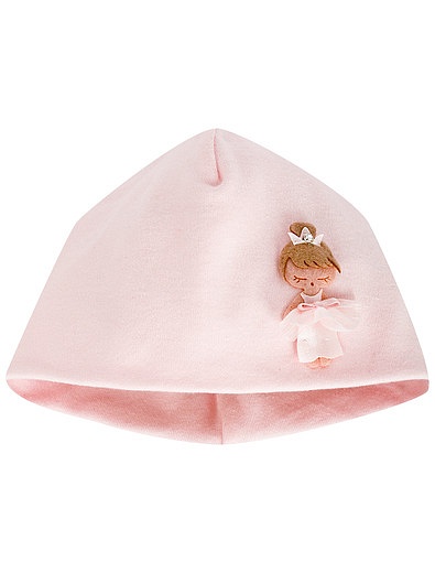 Розовый комбинезон с шапочкой La Perla - 1284509180558 - Фото 3