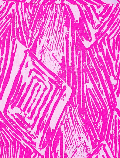 Розовая юбка с абстрактным принтом Milly Minis - 1042609770709 - Фото 2