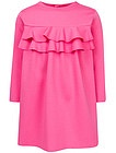 Яркое розовое платье в стиле baby-doll - 1052609780639