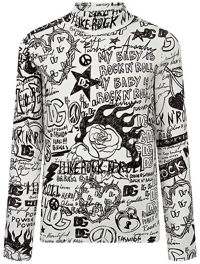 Водолазка с принтом граффити Dolce & Gabbana - 1114509280852 - Фото 1