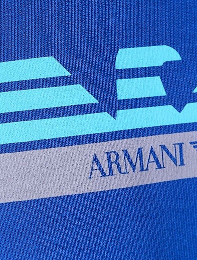 Толстовка с логотипом бренда Armani Junior - 0071419871130 - Фото 3