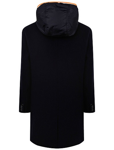 однобортное пальто с внутренним поховиком-жилетом Dolce & Gabbana - 1124519080434 - Фото 5
