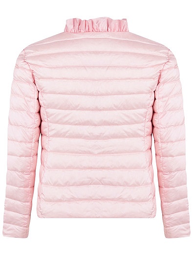 нежно-розовая Куртка с воротником-стойкой Il Gufo - 1074509270669 - Фото 2