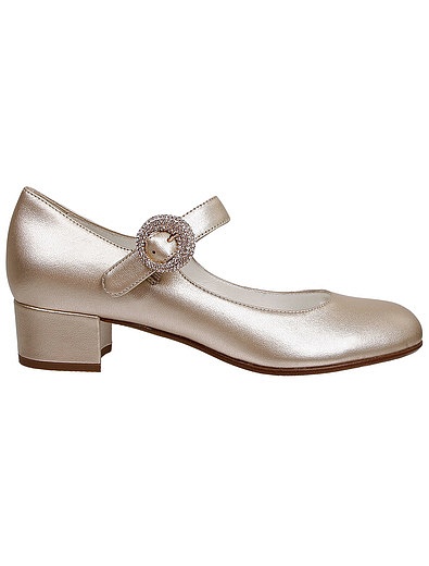 Золотые туфли с пряжкой Missouri - 2014509170896 - Фото 2