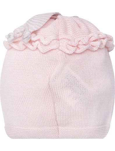 Розовая шапка из шерсти Stella Kids - 1352609780302 - Фото 3