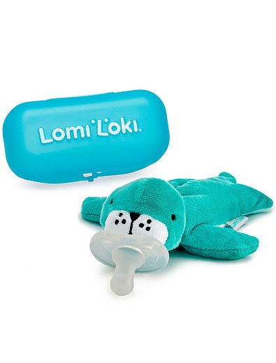 Пустышка с развивающей игрушкой Морской львенок Одри Lomi Loki - 5104520270068 - Фото 1
