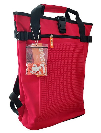 Красный пиксельный рюкзак Upixel - 1504528270246 - Фото 1