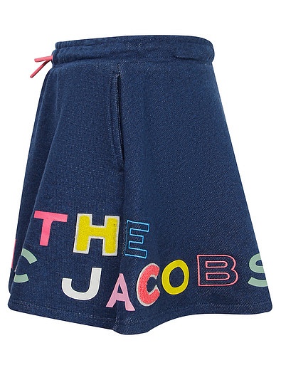 Юбка на кулиске с разноцветным логотипом Marc Jacobs - 1044509182354 - Фото 3