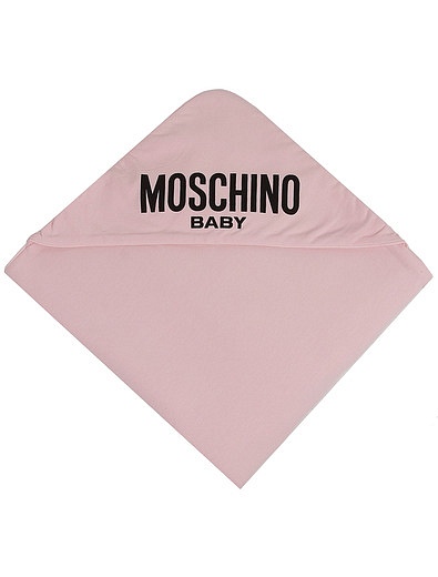 Одеяло с принтом и логотипом Moschino - 0774509080015 - Фото 1
