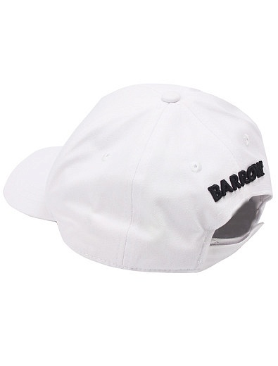 Белая кепка с эмблемой логотипа BARROW - 1184528410059 - Фото 3