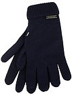 Синие перчатки из шерсти - 1194529180400