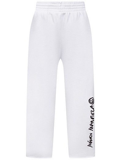Белые спортивные брюки MM6 Maison Margiela - 4244529270124 - Фото 1