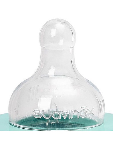 Бутылочка с широким горлом 270 мл от 0 месяцев с круглой силиконовой соской Suavinex - 5111420070087 - Фото 2