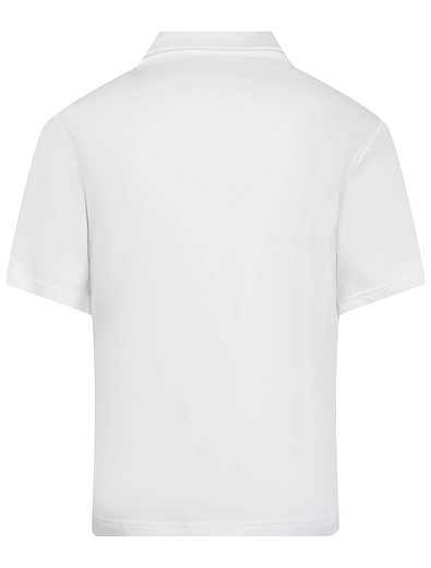 Белая рубашка с коротким рукавом SILVER SPOON - 1014519373165 - Фото 8