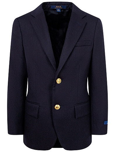 Пиджак приталенный декорированный пуговицами Ralph Lauren - 1334519080611 - Фото 1