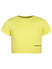 Желтая футболка в рубчик - 1134609371670