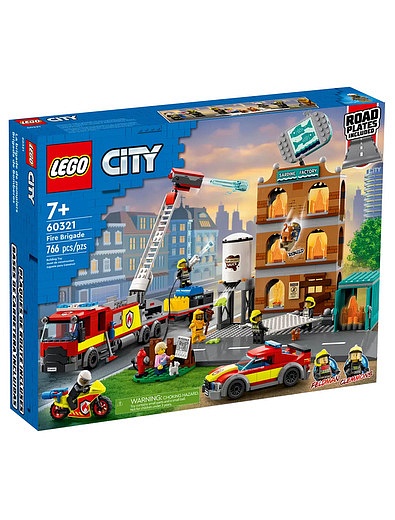 Конструктор LEGO CITY. Пожарная команда LEGO - 5914519370132 - Фото 1