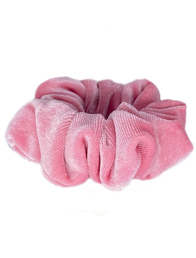 Розовая бархатная резинка для волос Junefee - 4884500080030 - Фото 1