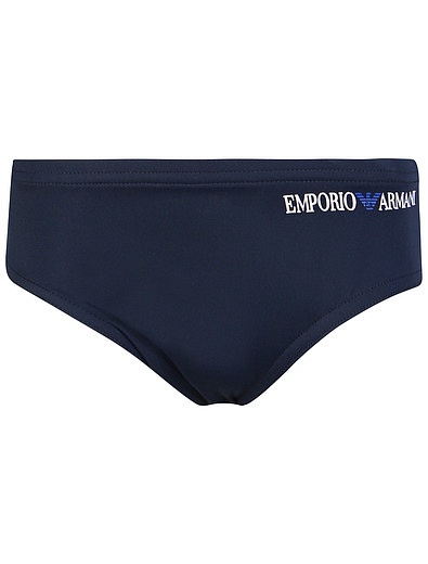 Плавки с принтом логотипа EMPORIO ARMANI - 0871419970020 - Фото 1