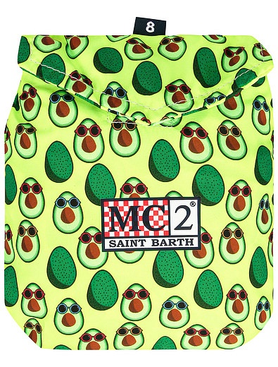 Пляжные шорты с авокадо MC2 Saint Barth - 4104519173364 - Фото 3