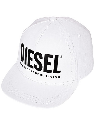 Кепка к контрастным логотипом Diesel - 1184529270034 - Фото 1