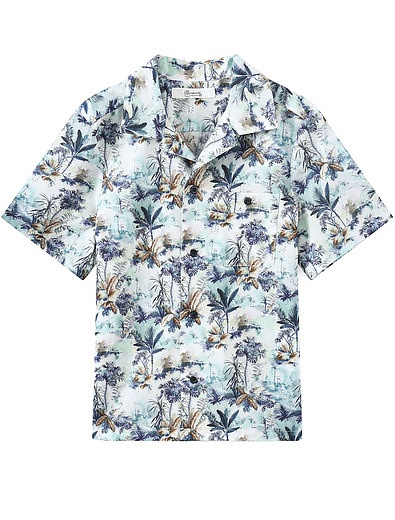 Рубашка с пальмами Bonpoint - 1014519173437 - Фото 1