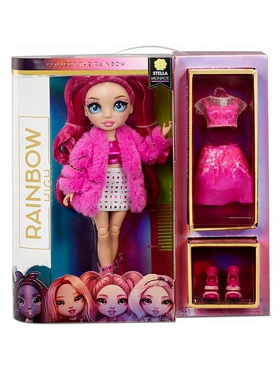Кукла Fashion Doll- Fuchsia Rainbow High - 7114509280351 - Фото 4