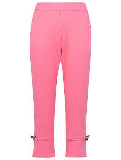 Розовые брюки с сердечками Emilio Pucci - 4242609881307 - Фото 1