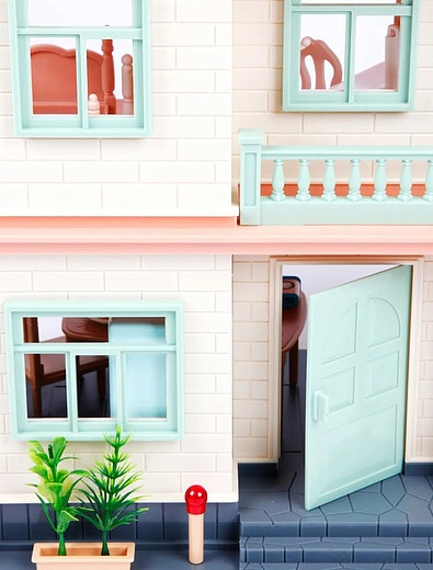 Игровой набор Двухэтажный дом с куклой и аксессуарами  - 7134509270206 - Фото 6