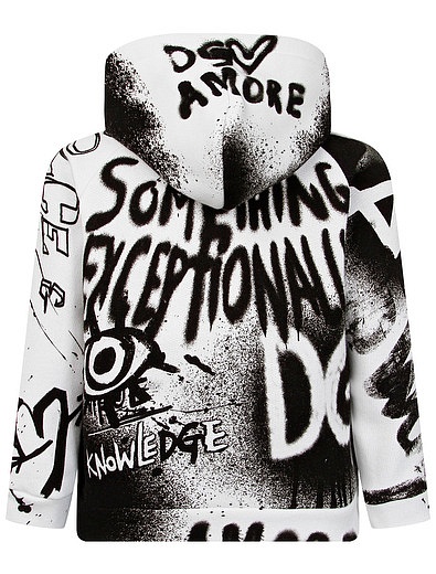 Толстовка с принтом граффити Dolce & Gabbana - 0074519183721 - Фото 2