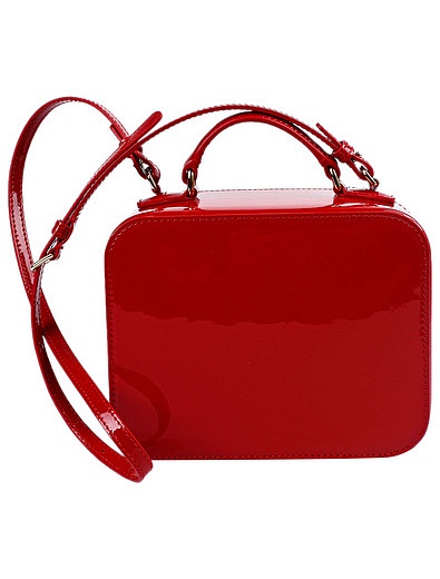 Красная лакированная сумка Dolce & Gabbana - 1204508180304 - Фото 4