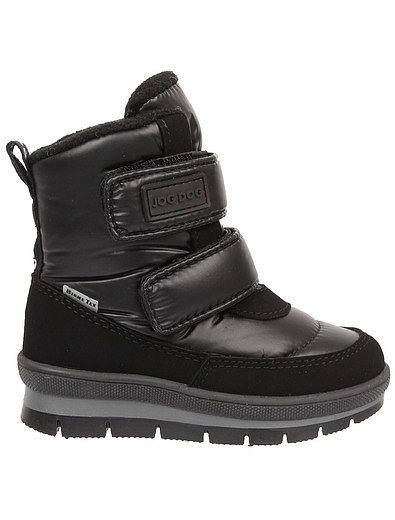Черные дутые ботинки Jog Dog - 2034529181108 - Фото 2