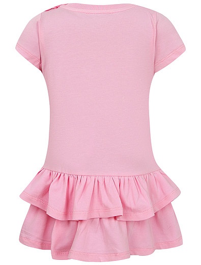 розовое Платье с оборками Moschino - 1054509276229 - Фото 2