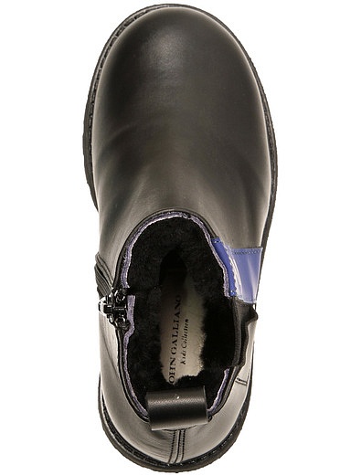 Утепленные Ботинки на молнии John Galliano - 2031119880045 - Фото 4