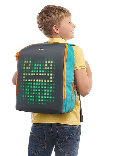 Рюкзак с разноцветным светодиодным экраном PIX - 1504520080140 - Фото 3