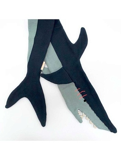 Хлопковый шарф акула Meri Meri - 1224520170176 - Фото 5