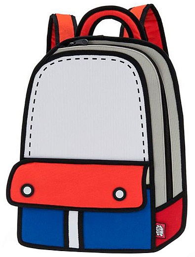Разноцветный рюкзак Adventure Jump From Paper - 1504528180286 - Фото 1
