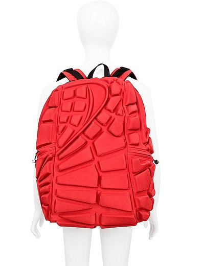 Красный объемный рюкзак MadPax - 1501320980137 - Фото 2