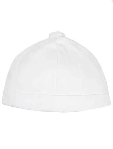 Белая хлопковая шапка Aletta - 1354509070316 - Фото 2