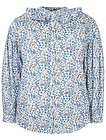 Хлопковая блуза в цветочек - 1034509371643
